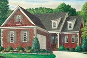 European Style House Plan - 3 Beds 2.5 Baths 2719 Sq/Ft Plan #34-193 