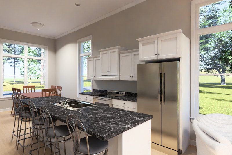 Dream House Plan - Interior - Kitchen 1 for Modern House Plan #513-2477 - 3 bed, 3 bath