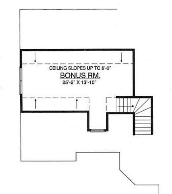 House Design - Ranch Floor Plan - Other Floor Plan #40-132