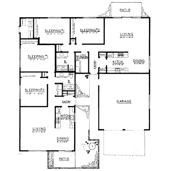 Floor Plan - Main Floor Plan #303-267