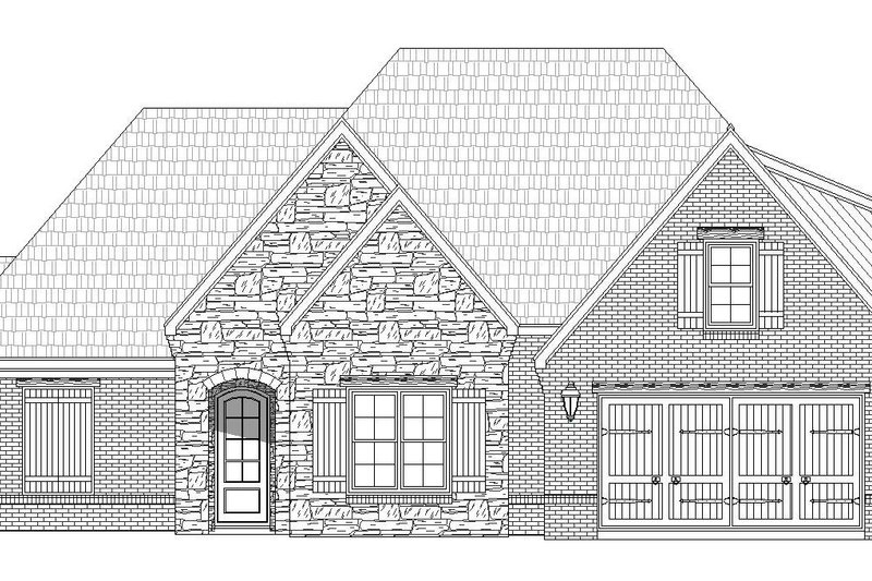 Dream House Plan - Exterior - Front Elevation 11 for Country House Plan #932-272 - 4 bed, 3 bath
