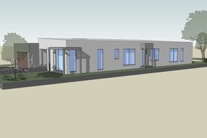 Exterior - Other Elevation for Modern House Plan #496-24 - 3 bed, 2.5 bath