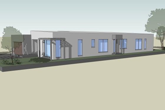 Exterior - Other Elevation for Modern House Plan #496-24 - 3 bed, 2.5 bath