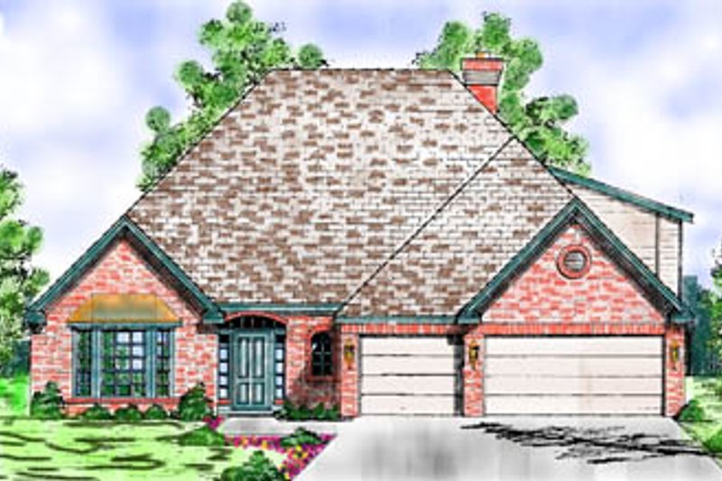 House Plan Design - Traditional Exterior - Front Elevation Plan #52-142