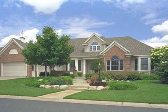 Traditional Exterior - Front Elevation Plan #51-184