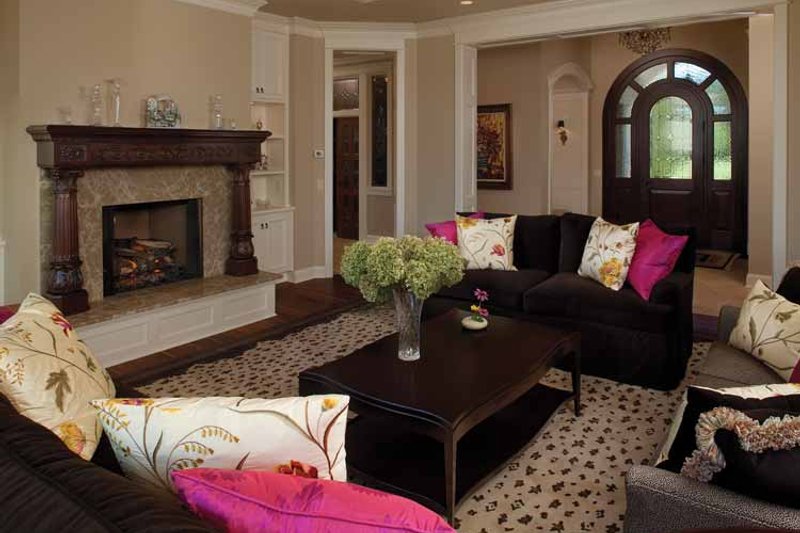 Dream House Plan - Interior - Family Room 1 for Country House Plan #928-99 - 3 bed, 2.5 bath