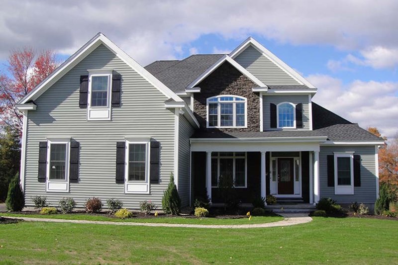 Home Plan - Exterior - Front Elevation 3 for Country House Plan #927-642 - 4 bed, 3.5 bath