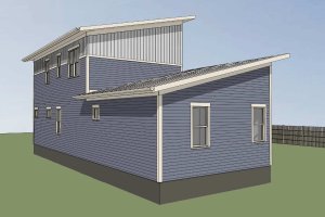 Exterior - Other Elevation for Modern House Plan #79-320 - 3 bed, 2.5 bath