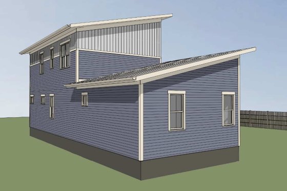 Exterior - Other Elevation for Modern House Plan #79-320 - 3 bed, 2.5 bath