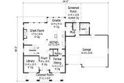 Craftsman Style House Plan - 4 Beds 2.5 Baths 2656 Sq/Ft Plan #51-421 
