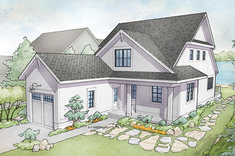 Home Plan - Traditional Exterior - Front Elevation Plan #928-286