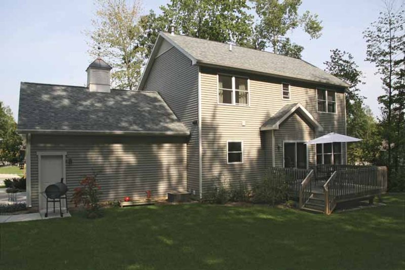 Home Plan - Exterior - Rear Elevation for Country House Plan #928-119 - 3 bed, 2.5 bath
