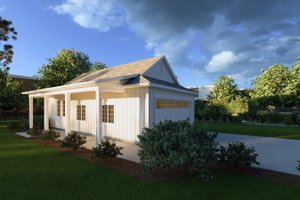 Farmhouse Exterior - Front Elevation Plan #1111-18