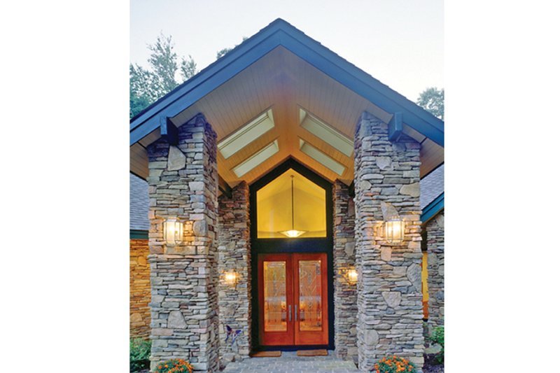 Home Plan - Exterior - Front Elevation 3 for Contemporary House Plan #314-287 - 5 bed, 3.5 bath