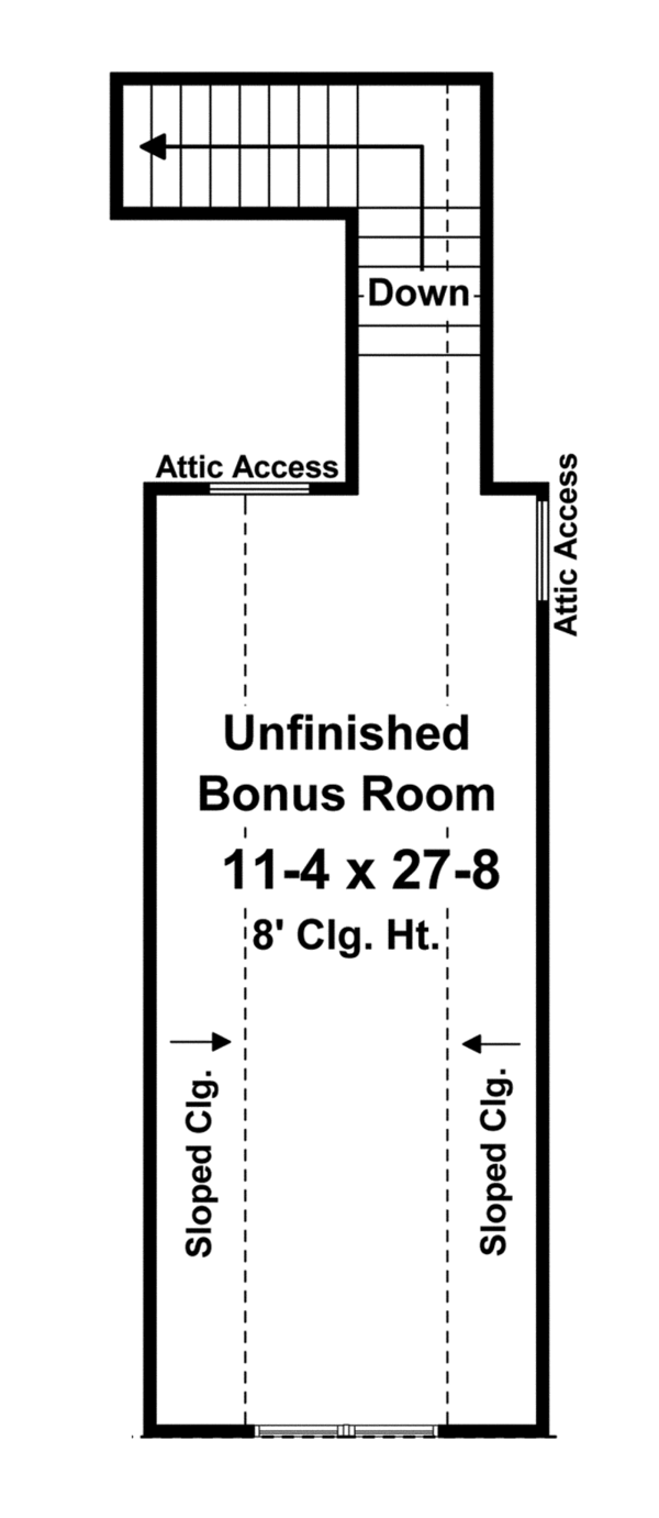 Home Plan - Country Floor Plan - Other Floor Plan #21-429
