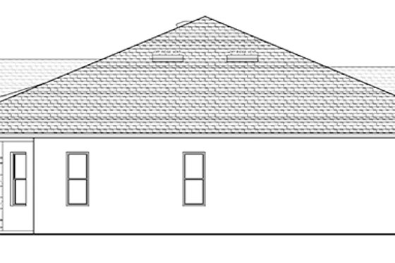 Exterior - Other Elevation 1 for European House Plan #1058-130 - 4 bed, 3 bath