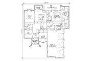 European Style House Plan - 7 Beds 4 Baths 3655 Sq/Ft Plan #5-467 