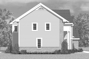 Exterior - Other Elevation for Traditional House Plan #72-1115 - 4 bed, 2.5 bath