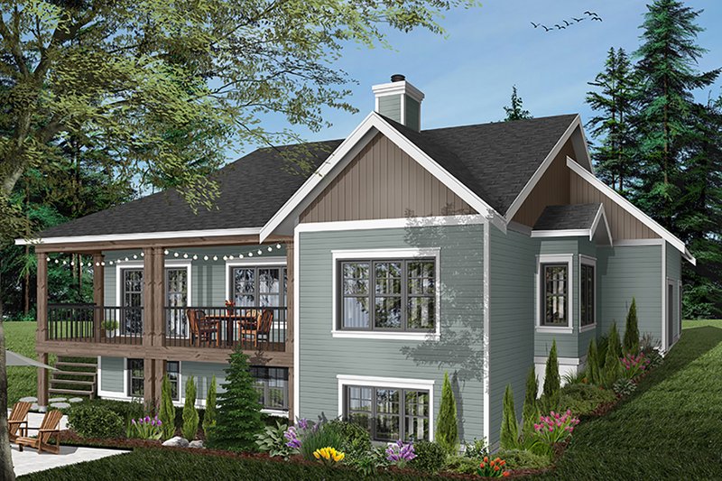 Traditional Style House Plan - 4 Beds 3.5 Baths 3380 Sq/Ft Plan #23 ...