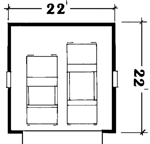 Country Floor Plan - Other Floor Plan #3-307