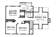 Country Style House Plan - 3 Beds 2.5 Baths 1763 Sq/Ft Plan #929-133 