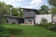 Contemporary Style House Plan - 3 Beds 3 Baths 2371 Sq/Ft Plan #48-693 