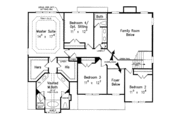 Colonial Style House Plan - 4 Beds 3 Baths 2663 Sq/Ft Plan #927-677 