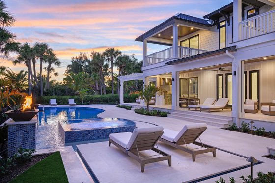 Exterior - Outdoor Living 2 for Traditional House Plan #938-149 - 4 bed, 4 bath