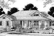 Traditional Style House Plan - 4 Beds 2 Baths 2191 Sq/Ft Plan #20-315 