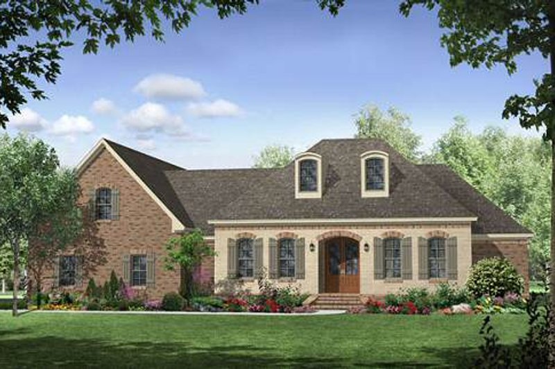 Home Plan - European Exterior - Front Elevation Plan #21-266