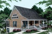 Farmhouse Style House Plan - 2 Beds 1 Baths 1270 Sq/Ft Plan #406-178 