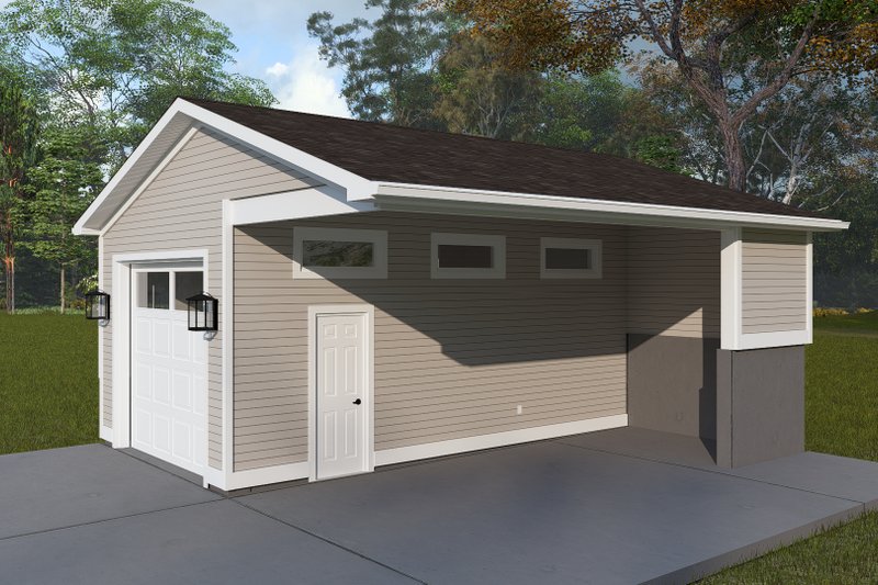 Dream House Plan - Exterior - Front Elevation 4 for Traditional House Plan #1060-352, 0 bath
