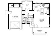 Farmhouse Style House Plan - 3 Beds 2 Baths 1142 Sq/Ft Plan #112-178 