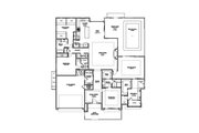 Adobe / Southwestern Style House Plan - 4 Beds 4.5 Baths 2621 Sq/Ft Plan #1073-25 