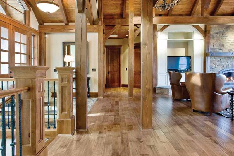 House Plan Design - Interior - Entry for Craftsman House Plan #132-561 - 5 bed, 4 bath