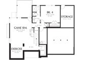Prairie Style House Plan - 4 Beds 3.5 Baths 3741 Sq/Ft Plan #48-246 