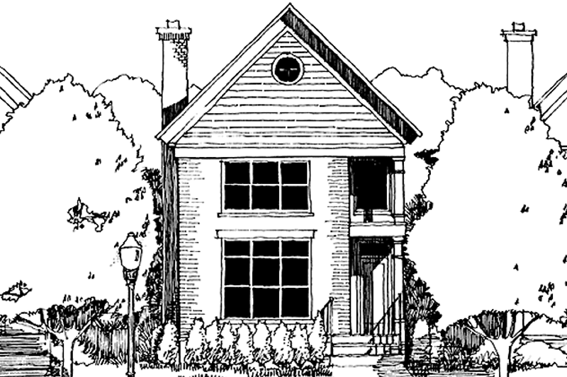 Dream House Plan - Country Exterior - Front Elevation Plan #978-5