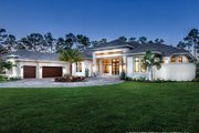 Mediterranean Style House Plan - 4 Beds 4.5 Baths 4030 Sq/Ft Plan #930-473 