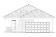 Country Style House Plan - 2 Beds 2 Baths 1120 Sq/Ft Plan #17-2970 