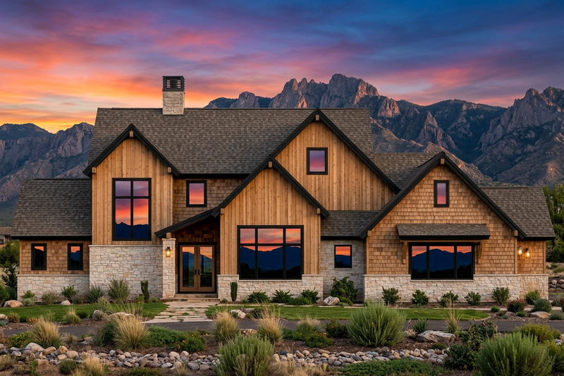Home Plan - Exterior - Front Elevation 6 for Craftsman House Plan #1096-194 - 5 bed, 5.5 bath
