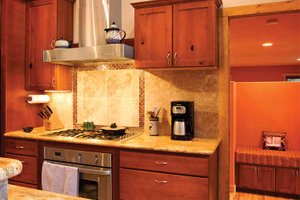 Interior - Kitchen 1 for Contemporary House Plan #1042-12 - 3 bed, 2 bath