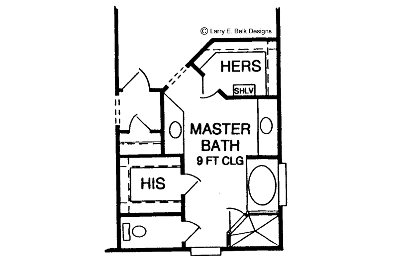 Architectural House Design - Floor Plan - Main Floor 1 for Contemporary House Plan #952-147 - 4 bed, 3 bath