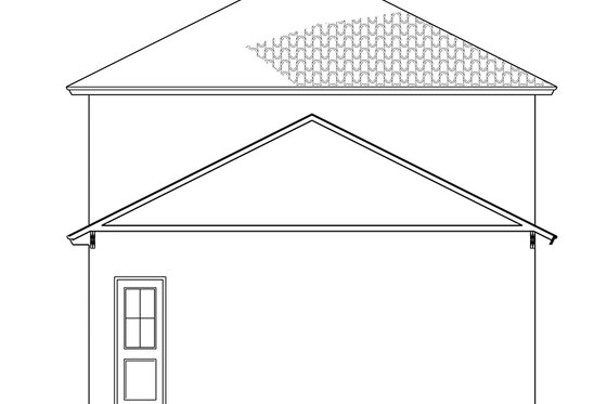 Exterior - Other Elevation 3 for Mediterranean House Plan #1058-81 - 6 bed, 4 bath