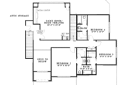 Traditional Style House Plan - 4 Beds 3 Baths 4360 Sq/Ft Plan #17-3222 