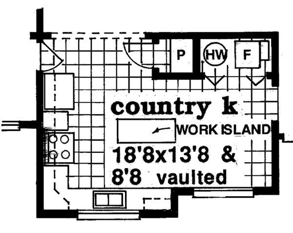 Architectural House Design - Colonial Floor Plan - Other Floor Plan #47-889