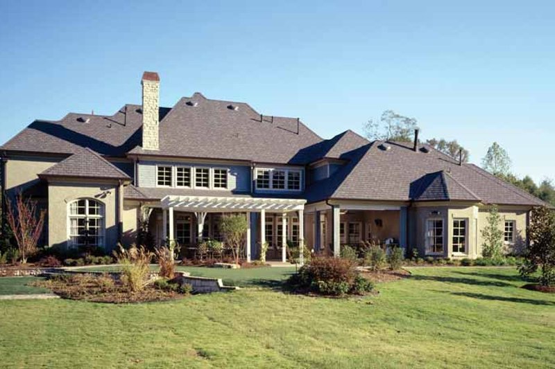 Home Plan - Exterior - Rear Elevation 1 for Country House Plan #952-182 - 5 bed, 4 bath