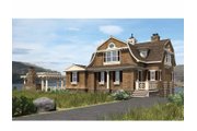 Colonial Style House Plan - 2 Beds 3 Baths 2045 Sq/Ft Plan #132-524 Floor 