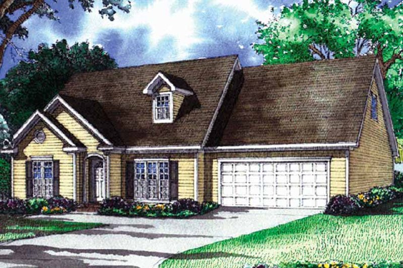 Home Plan - Exterior - Front Elevation 3 for Traditional House Plan #17-3260 - 3 bed, 2.5 bath