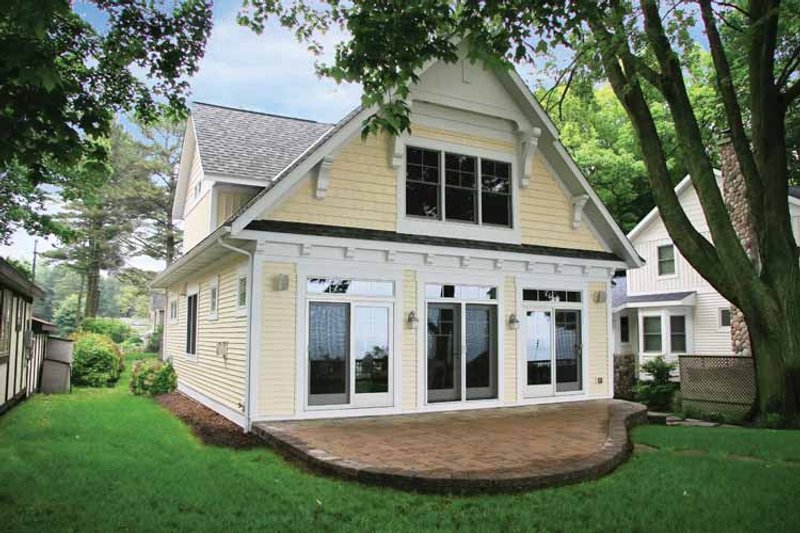 Dream House Plan - Exterior - Rear Elevation 3 for Bungalow House Plan #928-191 - 3 bed, 2 bath