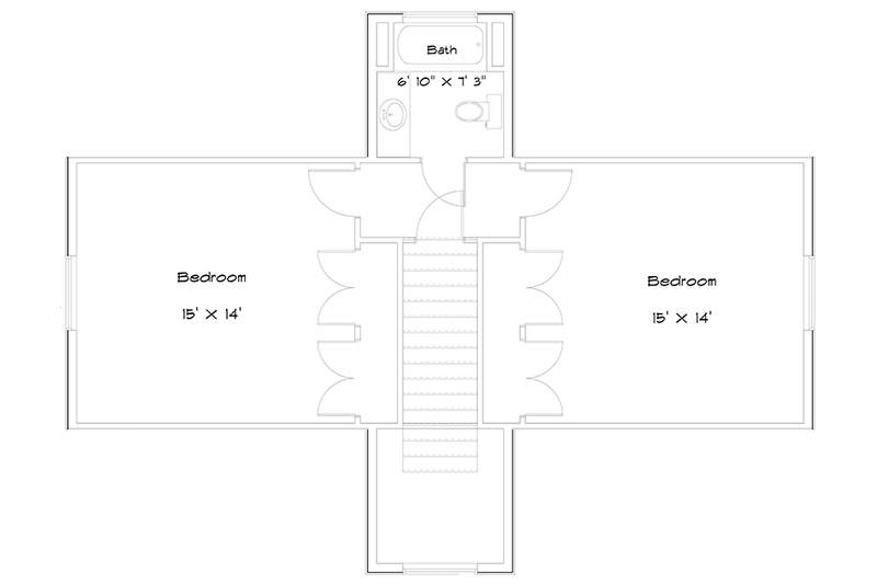 Home Plan - Floor Plan - Other Floor for Cabin House Plan #1060-24 - 3 bed, 2.5 bath